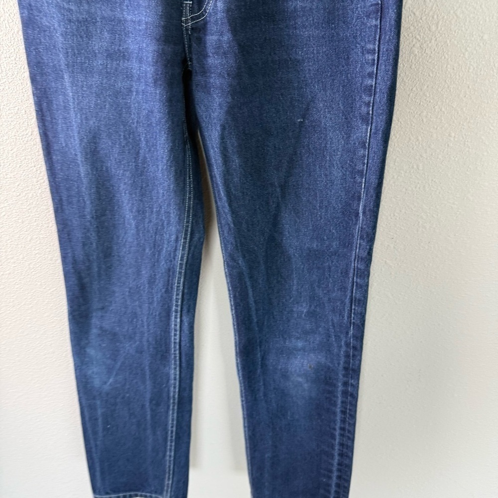 EB DENIM High Rise Straight Leg Jeans Midnight Casual Women’s Size 26 - Picture 4 of 13